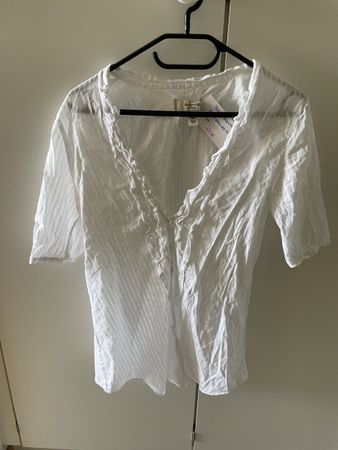 Chemisier blanc été A&F taille S/m