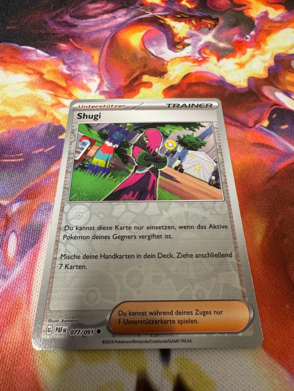 Pokémon Sammelbilder & Trading cards: Shugi (PAF 077) / Reverse Holo / Paldeas Schicksale – Neu (gemäss Beschreibung) aus Bülach von CherryBlu