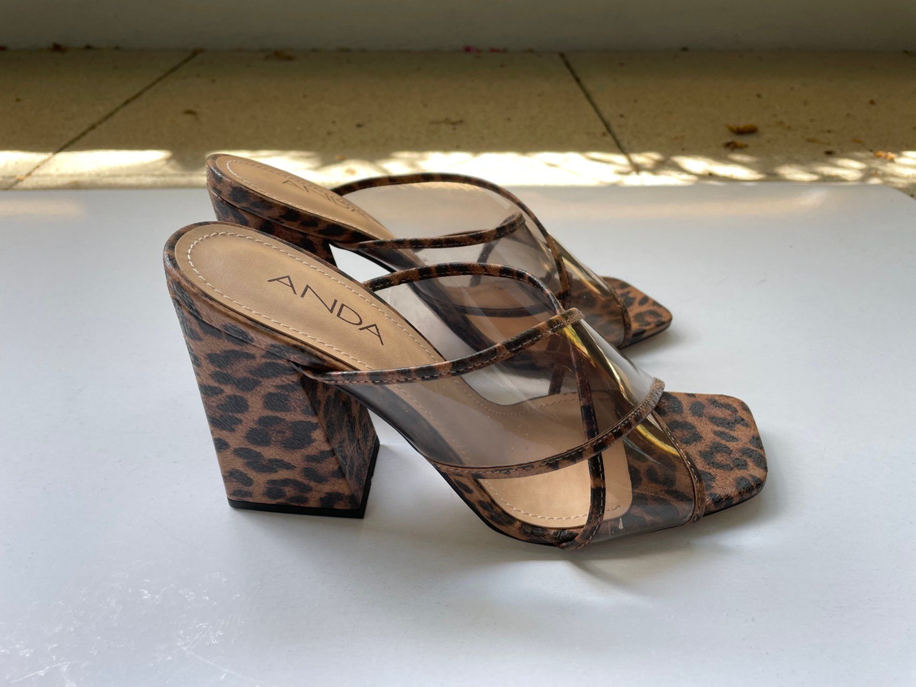Scarpe da donna: ANDA - Leopard Heels – Nuovo (secondo la descrizione) da Chiasso venduto da Er_Mon 2