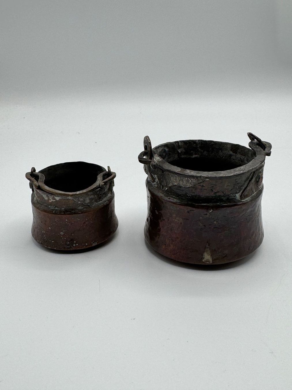 Pentole: Mini Kupferkesselchen 2. Stück – Usato da Sachseln venduto da BONATI01 1