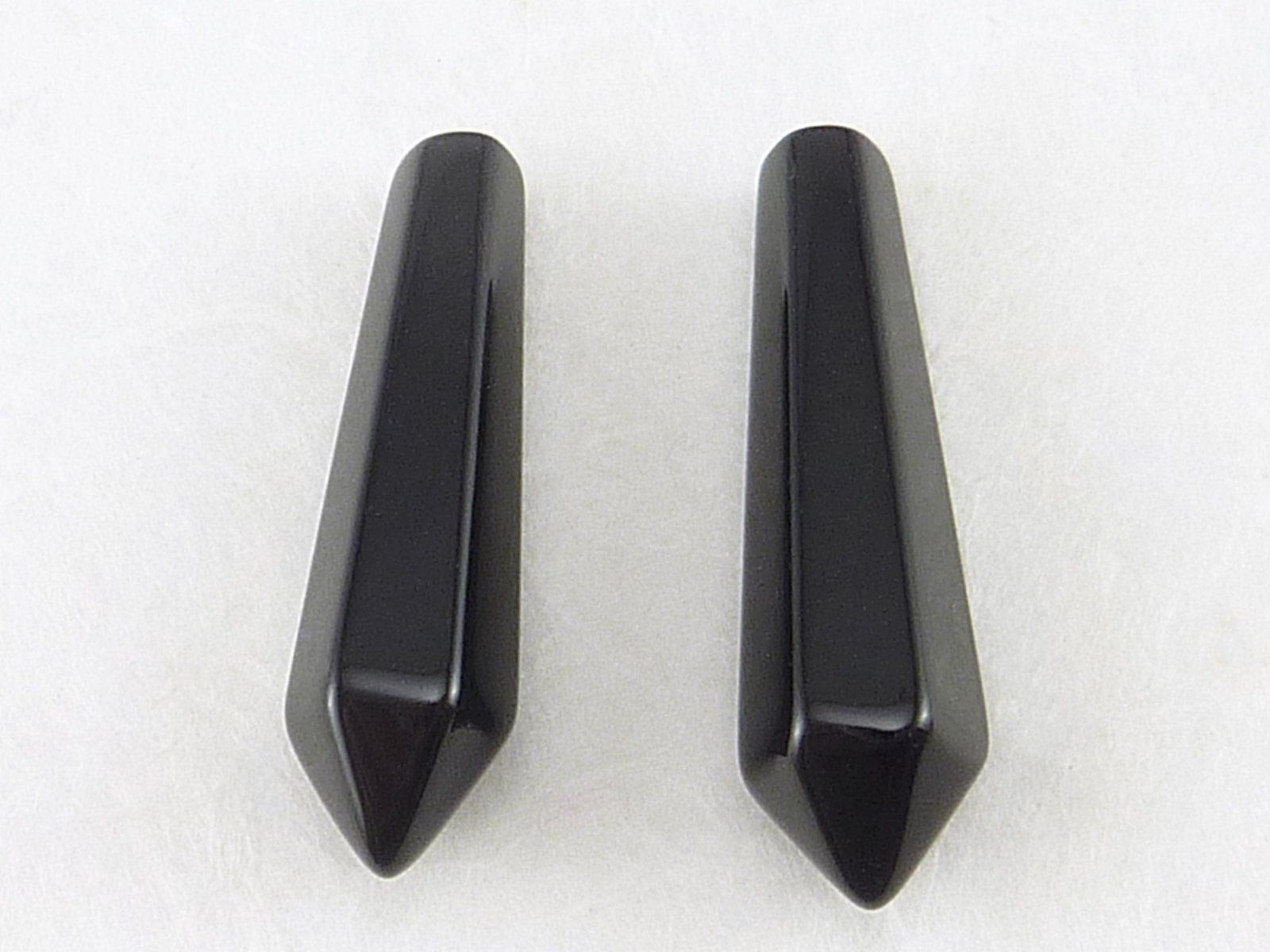 Minerali & Pietre curative: Onyx Spitzen 30mm  2Stk. – Nuovo e nell'imballaggio originale da Meilen venduto da StoneGarden
