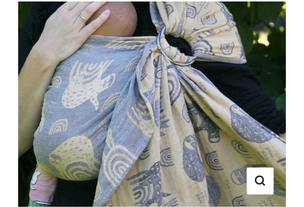 Marsupi portabebè: Schmusewolke RingSling Musselin - Slow Down – Nuovo (secondo la descrizione) da Winterthur venduto da dsalmina