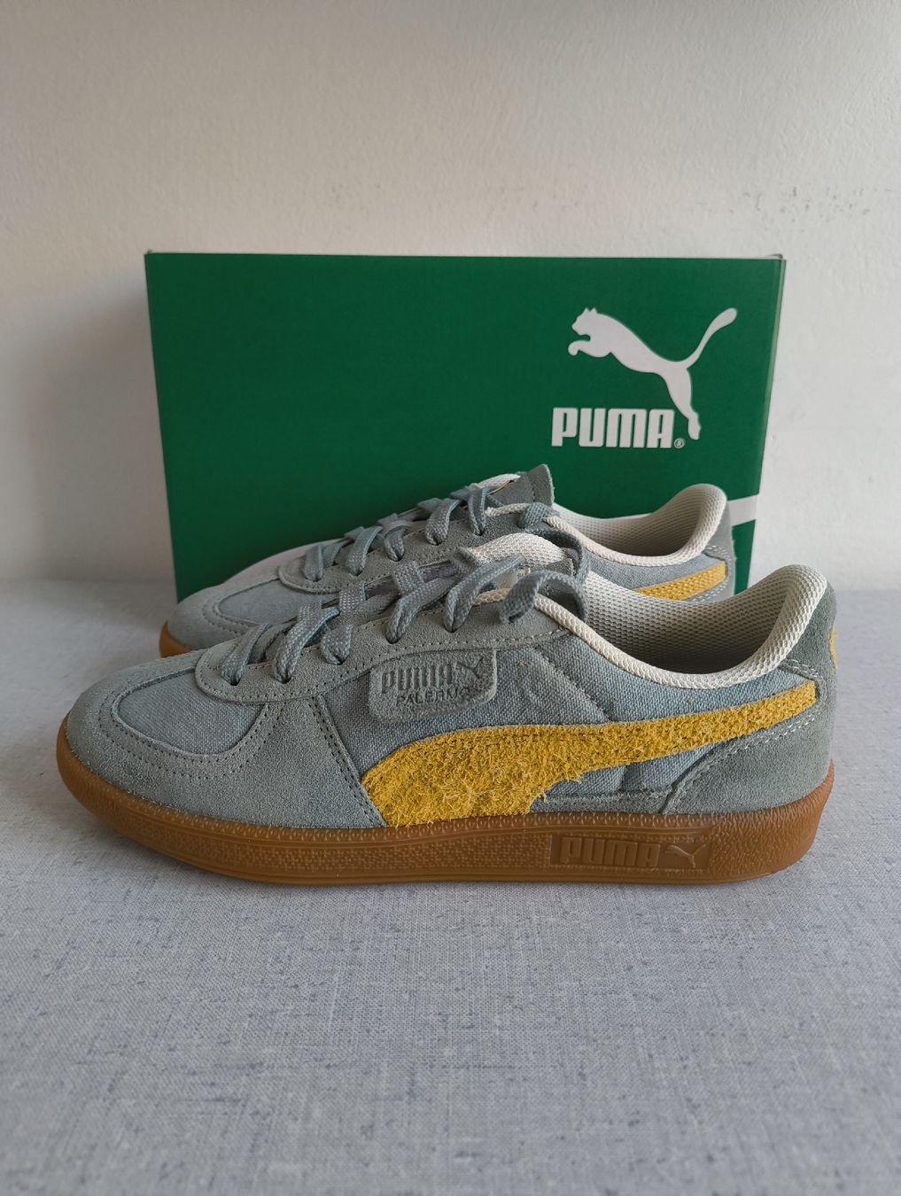 Puma Scarpe da uomo: Puma Palermo Weathered Grösse 38.5 neu mit Box – Nuovo e nell'imballaggio originale da Uitikon Waldegg venduto da PJLS1 2