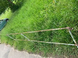 Antikes schlichtes Geländer, Kellerabgang etc. ca. 150jährig