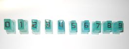 Rock Ola : Tastatur - Blaue Taste "0-9" - gebraucht