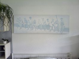 Leinwandbild "Lunch atop a Skyscraper" "Men At Lunch" 150x50