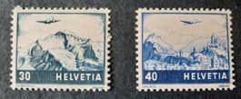 12-14-1 Paysages avec avions 1948 Changement de couleurs
