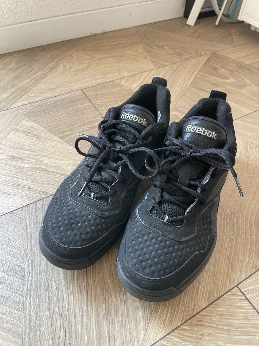 Reebok Scarpe da uomo: Reebok JumpTone EasyTone Black Leather - 43 – Nuovo (secondo la descrizione) da Lausanne venduto da Balthaaaa 1