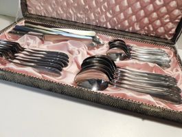 Besteckset altes ABS Rostfrei DDR Besteck   6 Personen  21