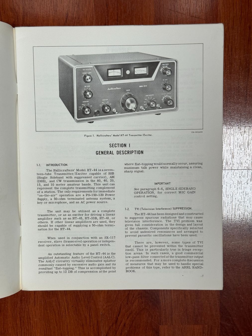 Radiocomunicazione: Hallicrafters HT-44 – Usato da Ins venduto da funkflieger 1