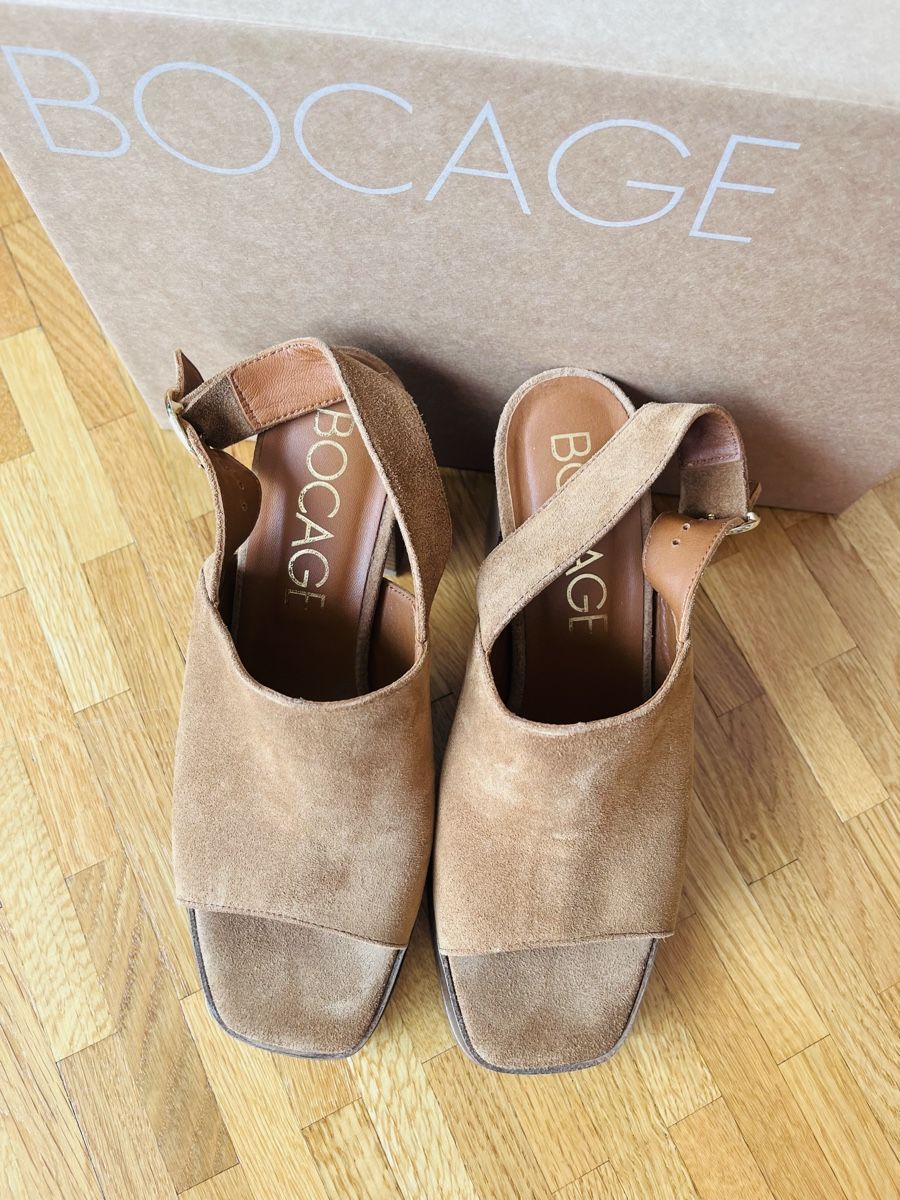 Damenschuhe: Bocage Sandales compensées en daim taille 39 – Neu und originalverpackt aus Petit-Lancy von jc1227 4