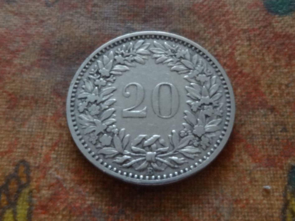 Tutti le monete: 20 Rp. 1881  (C) – Usato da Romanel-sur-Lausanne venduto da Swift13 1