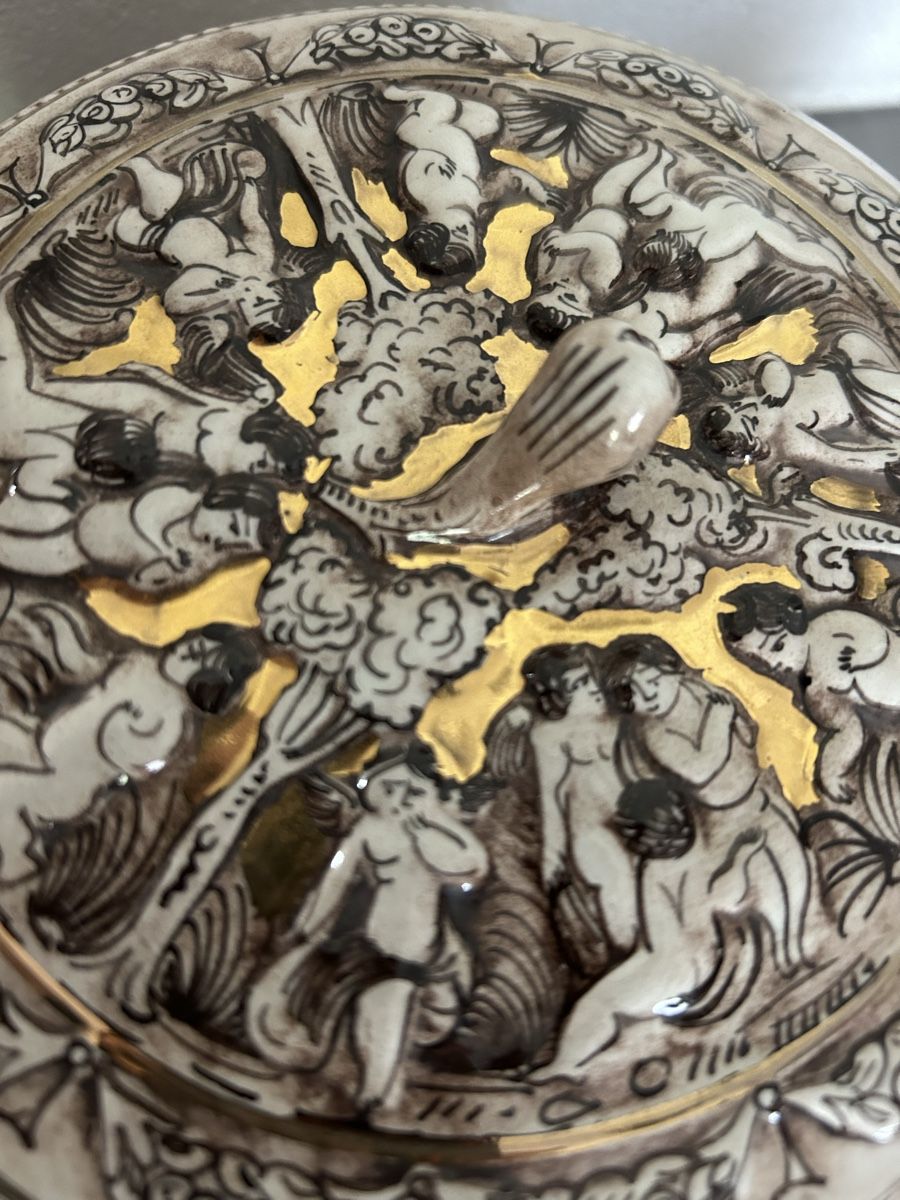Coupes: Traumhafte Capodimonte Porzellan Dose – Neuf (Voir description) à Hofstetten SO par Treasurefinds 3