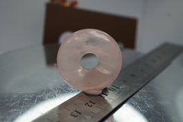 Rosenquarz Pi Scheibe  TOPSTONE   ab 1.-  Alles muss raus!