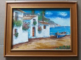 Schönes Bild einer Bucht in Spanien