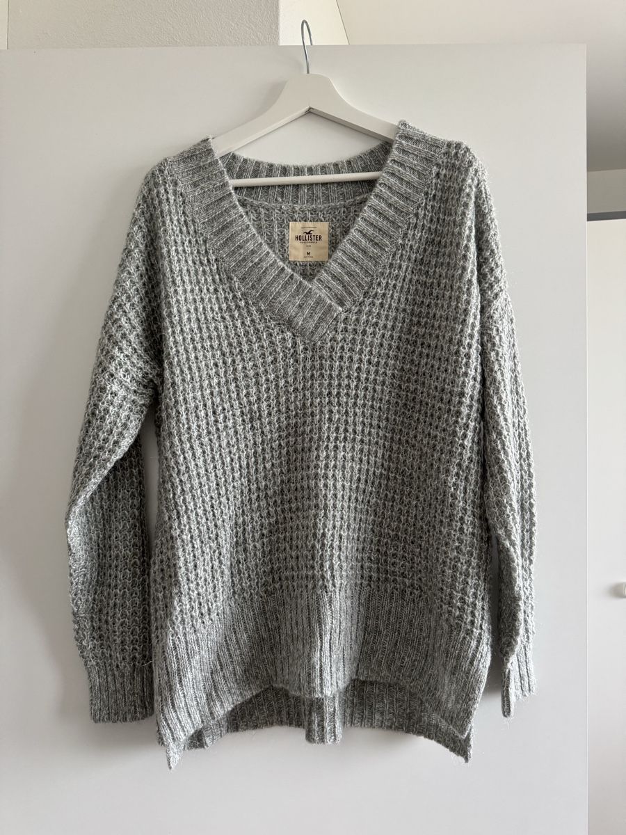 Hollister Maglioni & Felpe: Damen Pullover grau Hollister Grösse M – Usato da Dietwil venduto da vera2301
