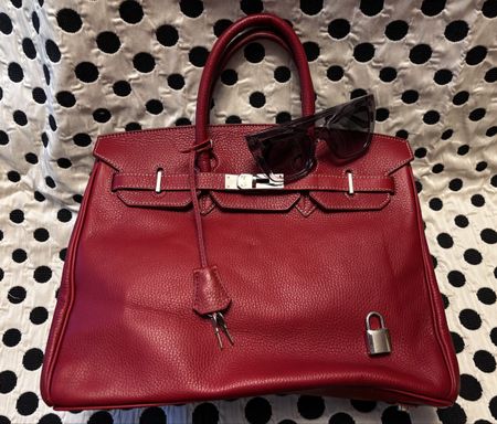 Rarität! Vintage Buti Leder Handtasche, Italien, handgenäht