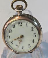 Taschenuhr  0.800 Silber  Läuft