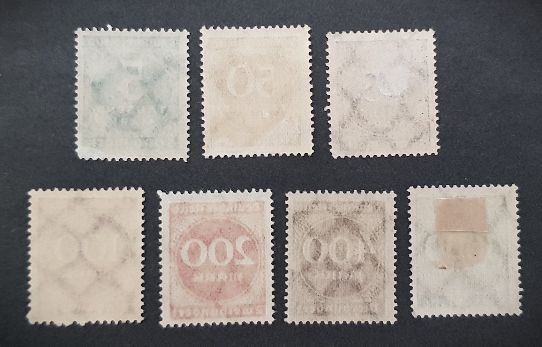 Tutti i francobolli: 1923 Deutsches Reich Inflationsmarken – Nuovo (secondo la descrizione) da Winterthur venduto da Saba1972 1