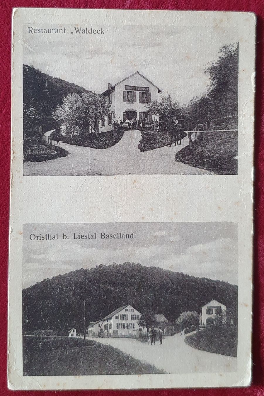 Cartes postales: Restaurant Waldeck im Oristhal bei Liestal – D'occasion à Kreuzlingen par Rschweiz1