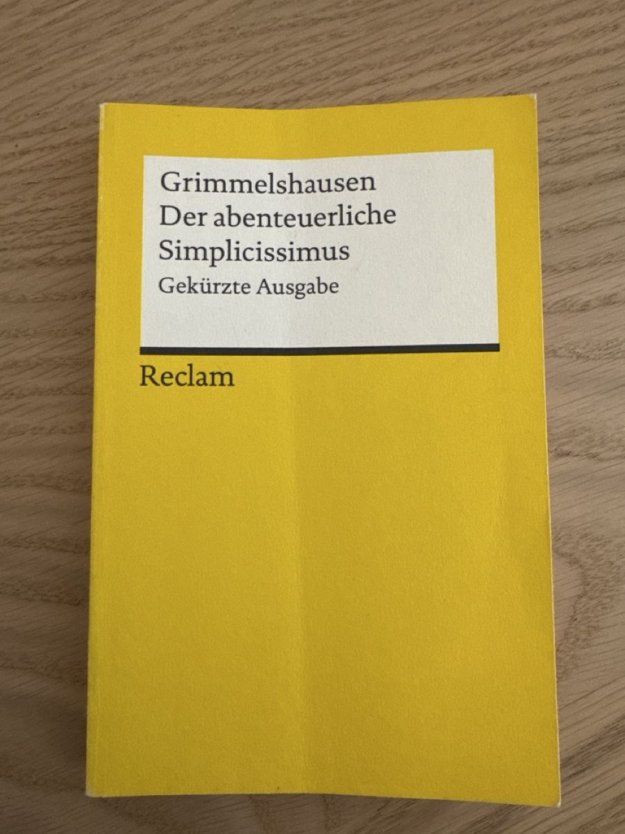 Livres: Simplicissimus – D'occasion à Netstal par rab_bn2n