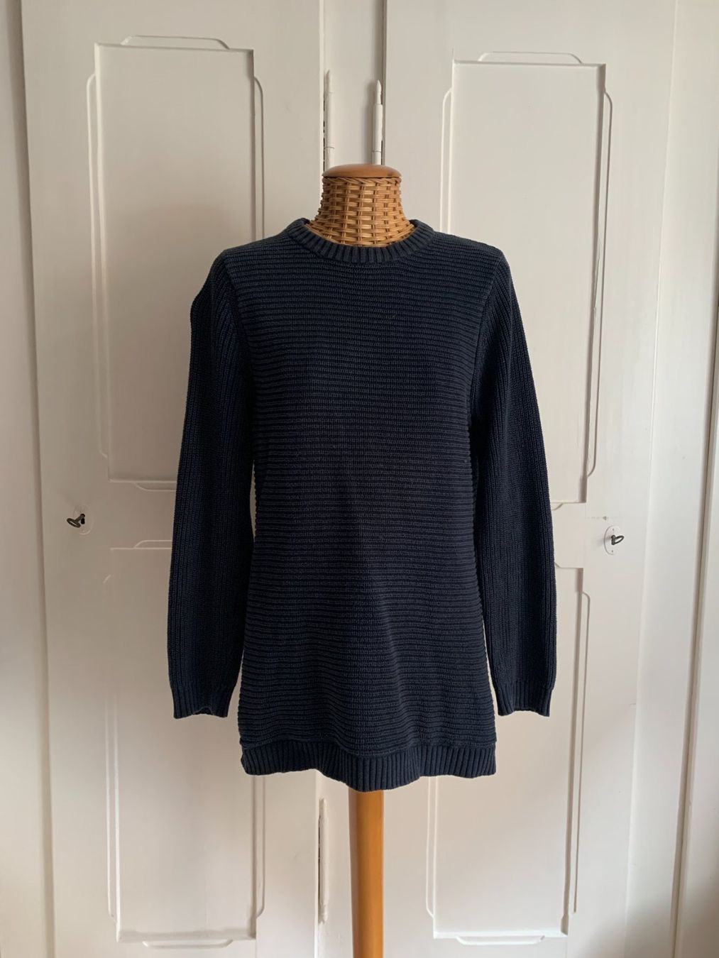 H&M Pullover & Sweatshirts: Vintage Strickpullover dunkelblau - S – Gebraucht aus Zürich von Diazaio