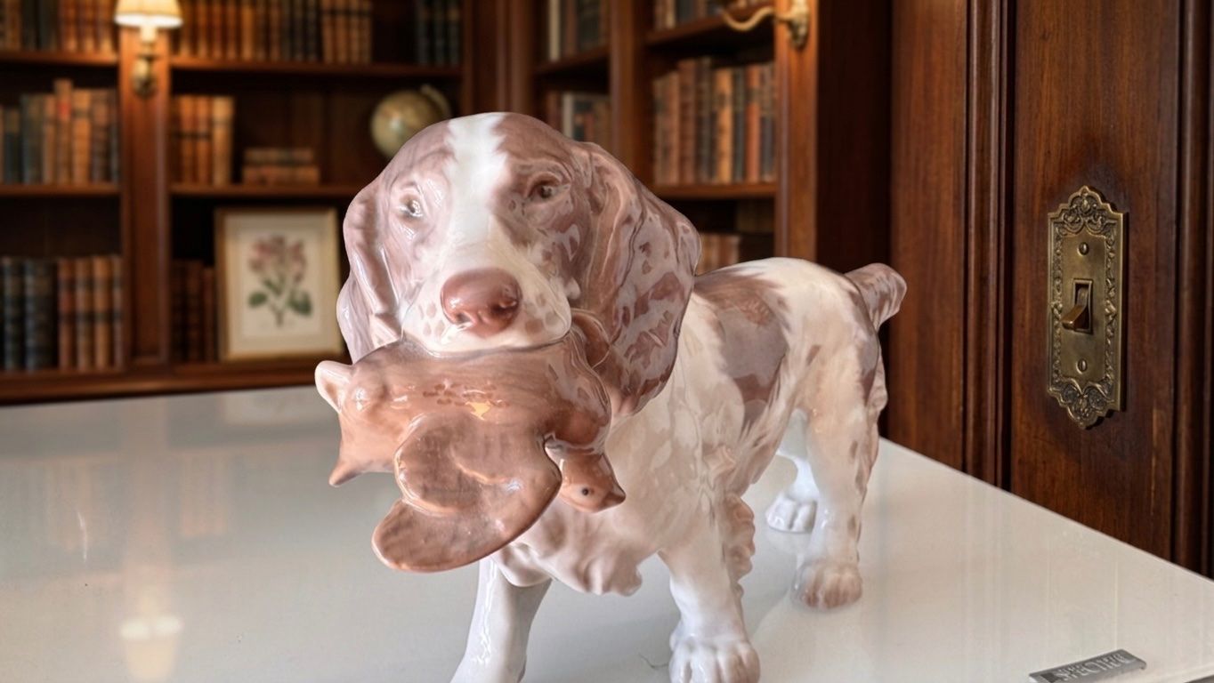 Statuette: B&G, Wunderschöne Cocker Spaniel Figur, Top Zustand! – Usato da Tagelswangen venduto da Atelier_RP_Zillmann 1