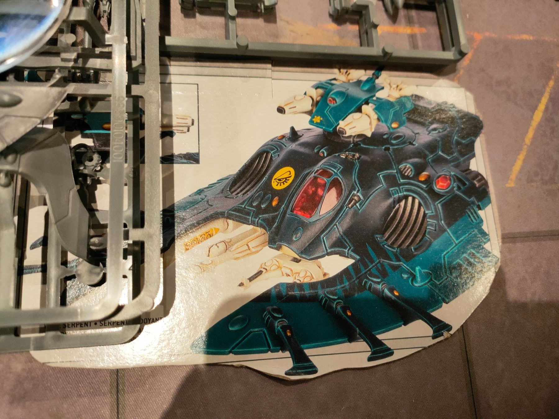 Giochi: Warhammer 40k, Wave Serpent Aeldari Eldar – Nuovo e nell'imballaggio originale da Baden venduto da Araneus 1
