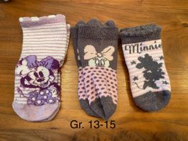 Minnie Mouse Socken, Gr. 13-15 🌸🎀