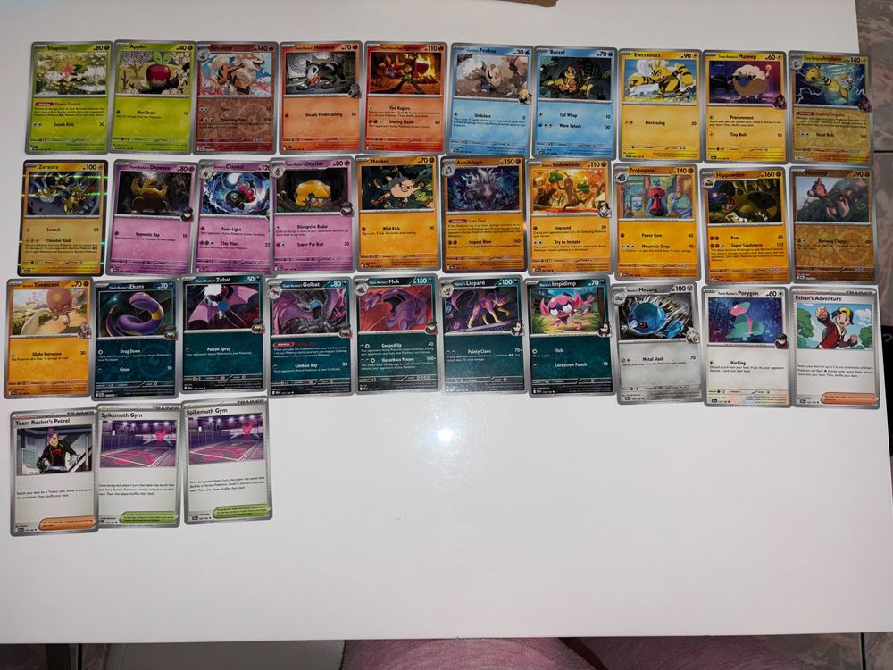 Pokemon Karten Destined Rivals Holo/Revers für Master set EN (Neu ...