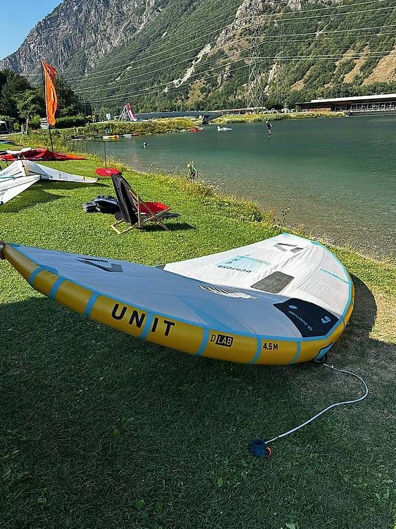 Surfen: Wing Duotone Unit 4.5M bon état – Gebraucht aus Fully von klo2008
