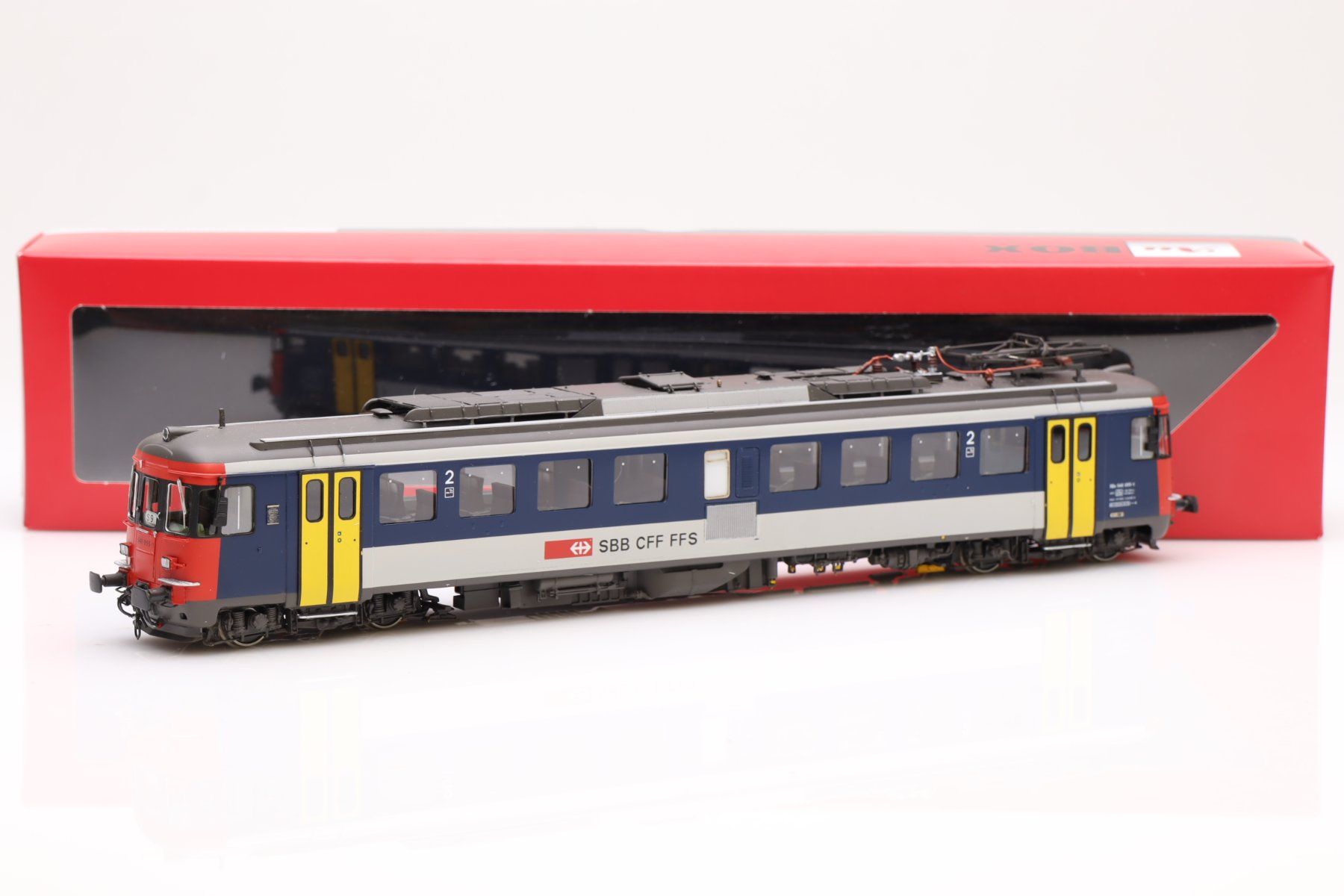 Lemaco Modellini di ferrovie: Lemaco SBB RBe 540 NPZ DC, H0 – Usato da Ried (Muotathal) venduto da Modellbahn.swiss