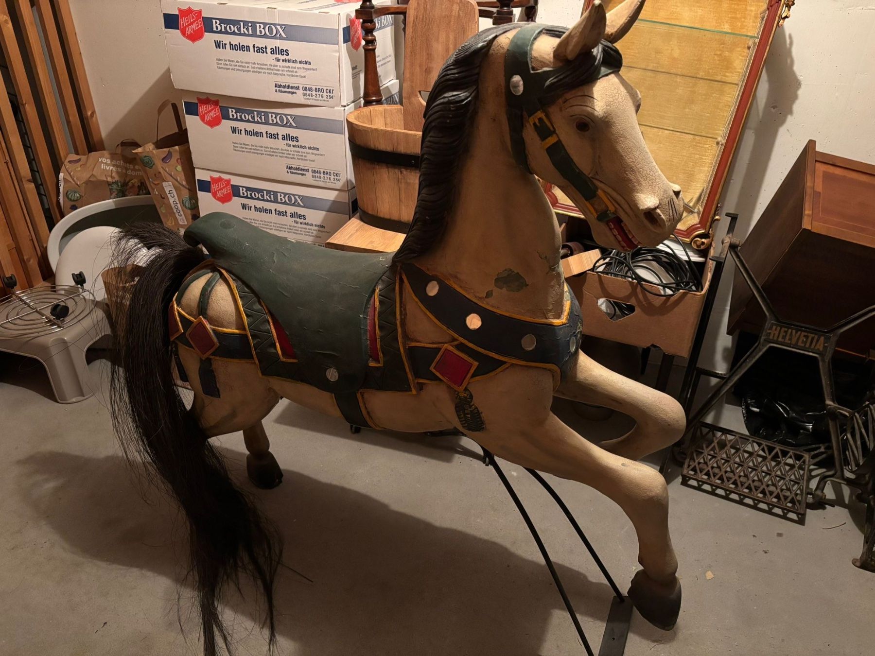 Statuette: Karussell Pferd – Usato da Unterägeri venduto da Muggenstutz03 4