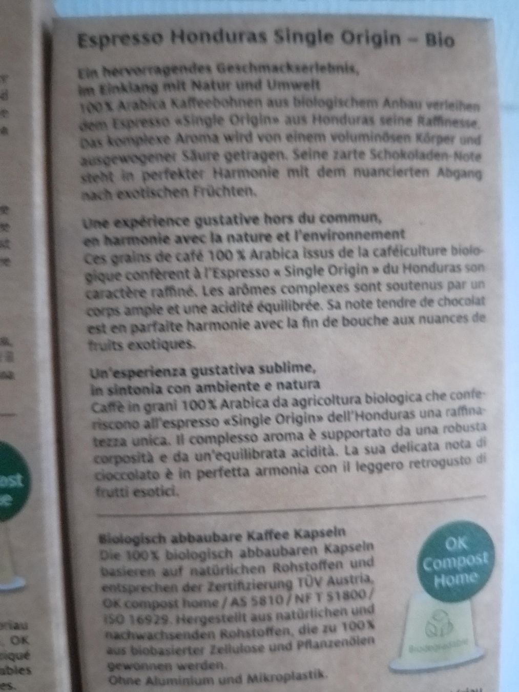 Lebensmittel & Spezialitäten: Kaffee-Kapseln neu, 10x5g, 14 Packungen – Neu und originalverpackt aus Zürich von sch_m6rw 7