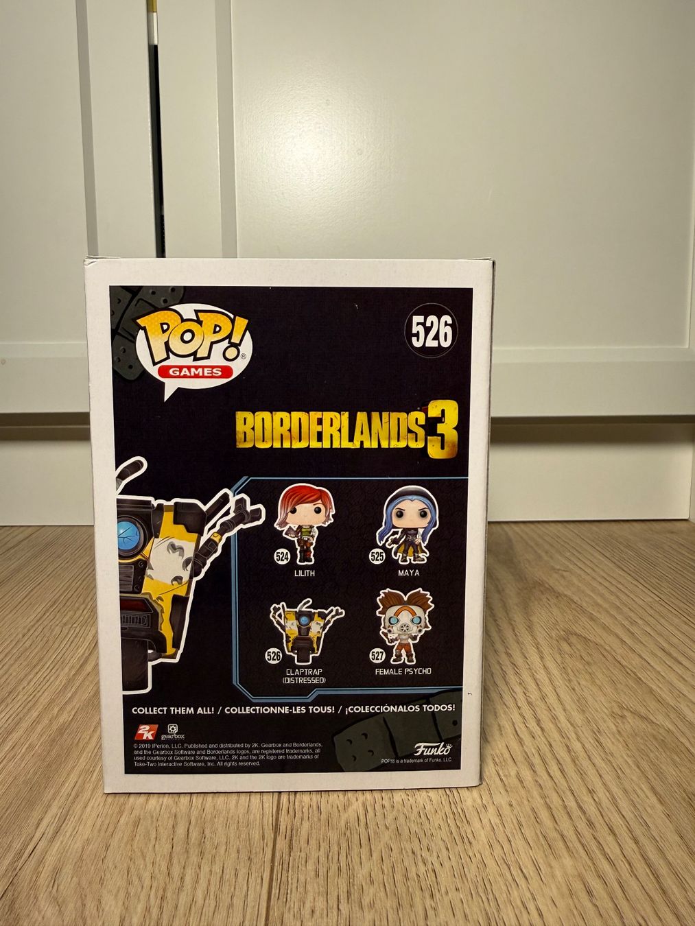 Funko Statuette: Funko Pop Borderlands3 526 - Claptrap (Distressed) – Nuovo (secondo la descrizione) da Chiggiogna venduto da TheLegend88 1