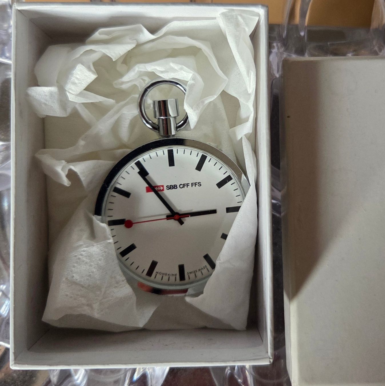 Mondaine Orologi: Mondaine SBB Taschenuhr – Usato da Gossau SG venduto da tenerife11