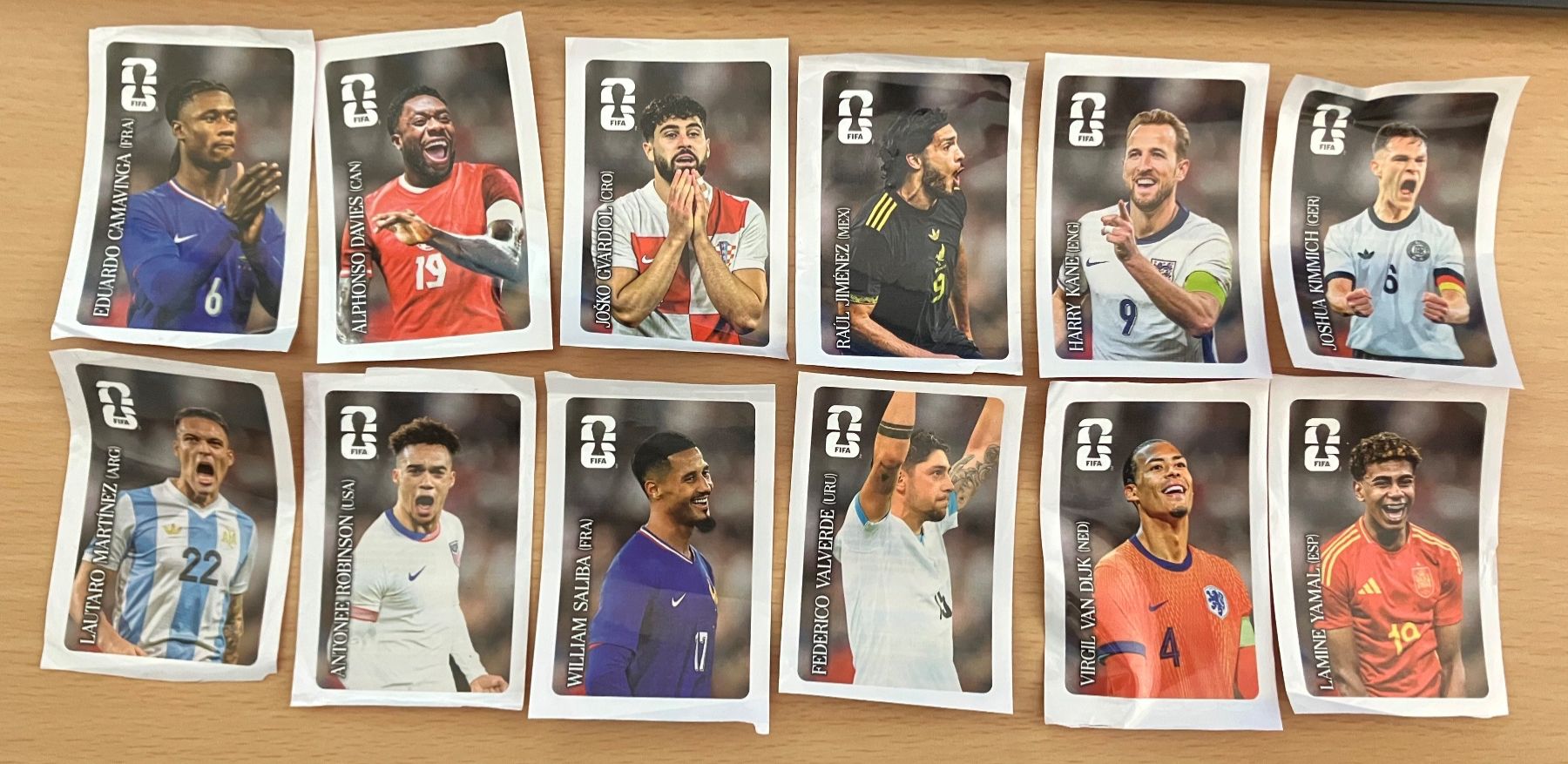 Aufkleber: 12x Coca Cola Panini Stickers World Cup – Neu (gemäss Beschreibung) aus Pully von suomibafio
