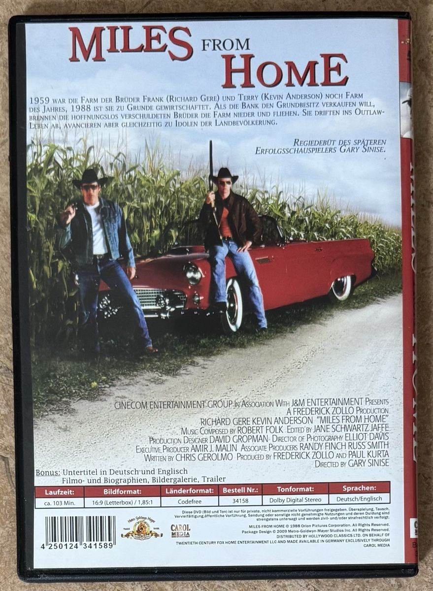 Tutti i DVDs: MILES FROM HOME  – Nuovo (secondo la descrizione) da Dietikon venduto da AndreaSch01 1