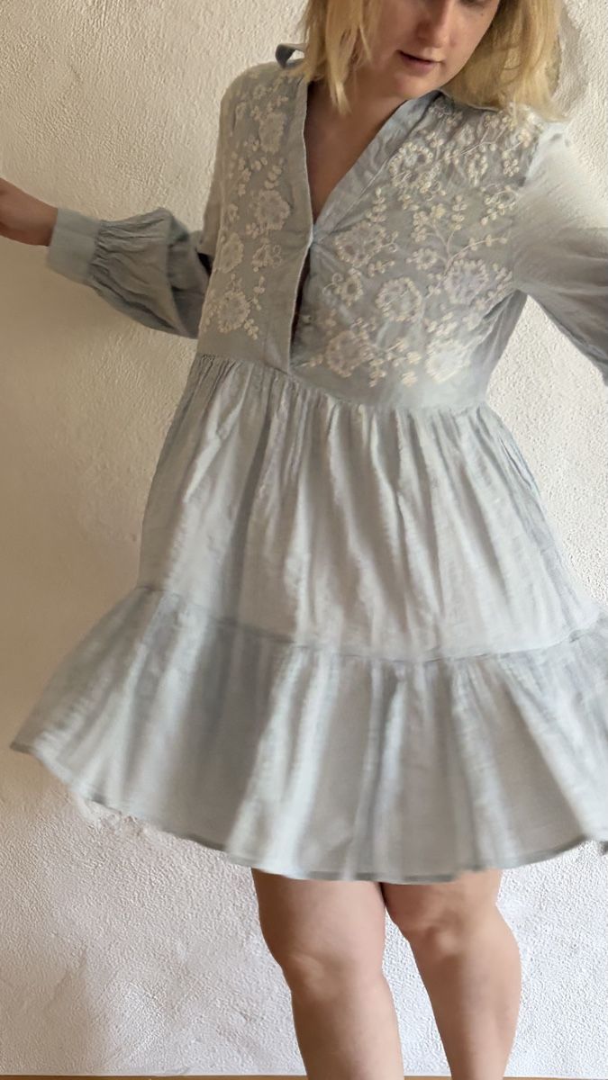 Zara Robes: Zara Kleid hellblau – D'occasion à Pratteln par plk_px2d