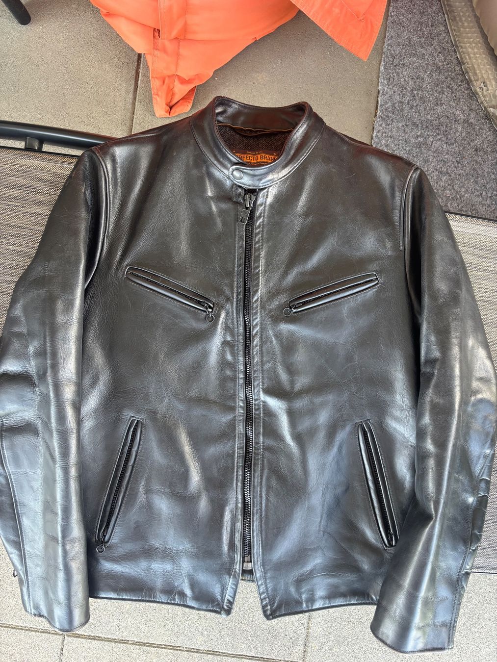 Schott Giacche: Schott P665 CXL steerhide leather L – Usato da Cossonay-Ville venduto da air_79rs