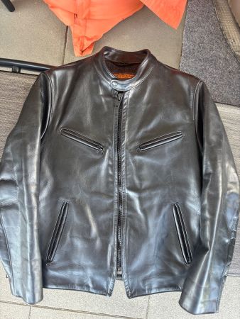 Schott P665 CXL steerhide leather L