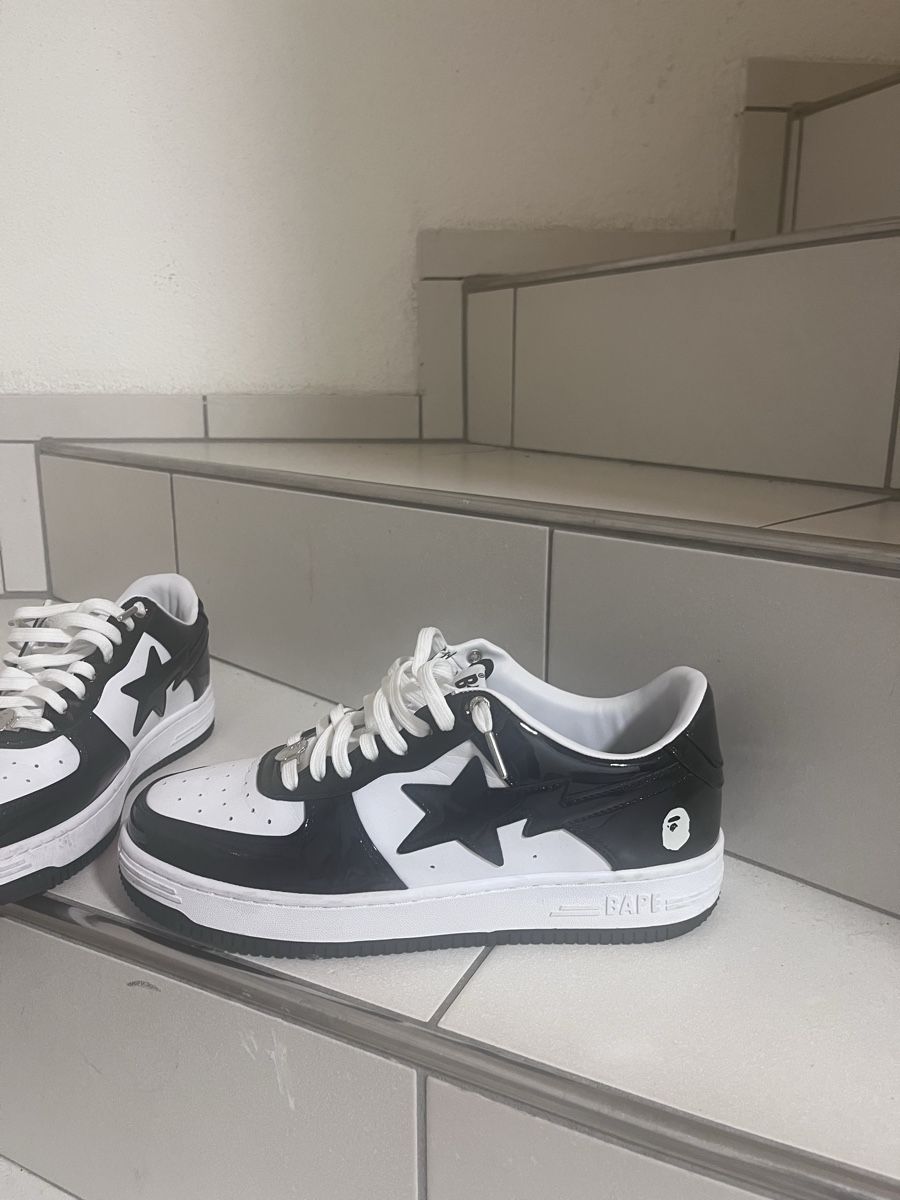 Scarpe da uomo: Bape STA Sneakers aus Lackleder – Usato da Lufingen venduto da man_95hm 2