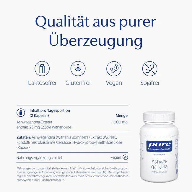 Cibi & Specialità: Pure Encapsulations - Ashwagandha – Usato da Bern venduto da Giacomettistrasse 2