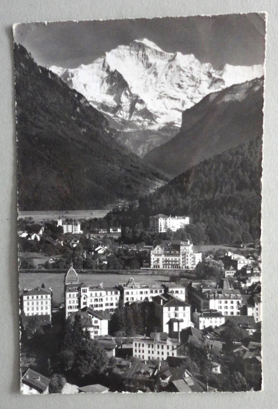 Cartoline postali: Interlaken – Usato da Fétigny venduto da Billy2miny