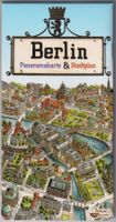 Berlin Panoramic Map & Street Plan 3D Panoramakarte 1:17’000