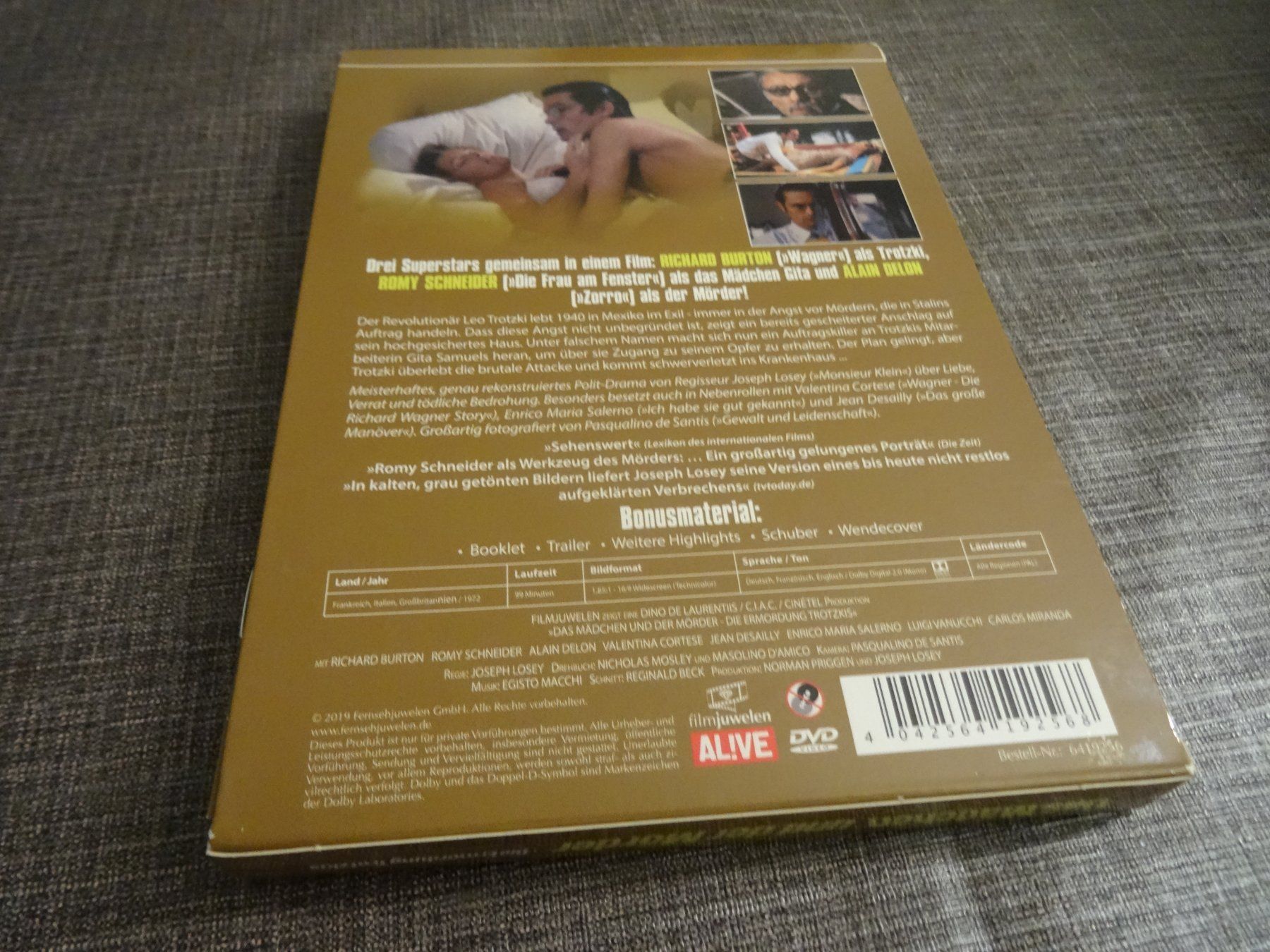 Tutti i DVDs: Das Mädchen und der Mörder DVD ROMY SCHNEIDER – Usato da Olten venduto da Disc-Verkauf 1