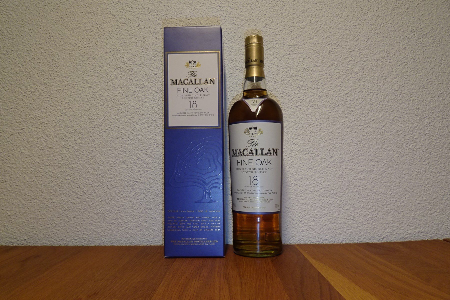 Macallan Bevande alcoliche: MacAllan Fine Oak 18 Y/O ältere Edition – Nuovo e nell'imballaggio originale da Ballwil venduto da eldave 1