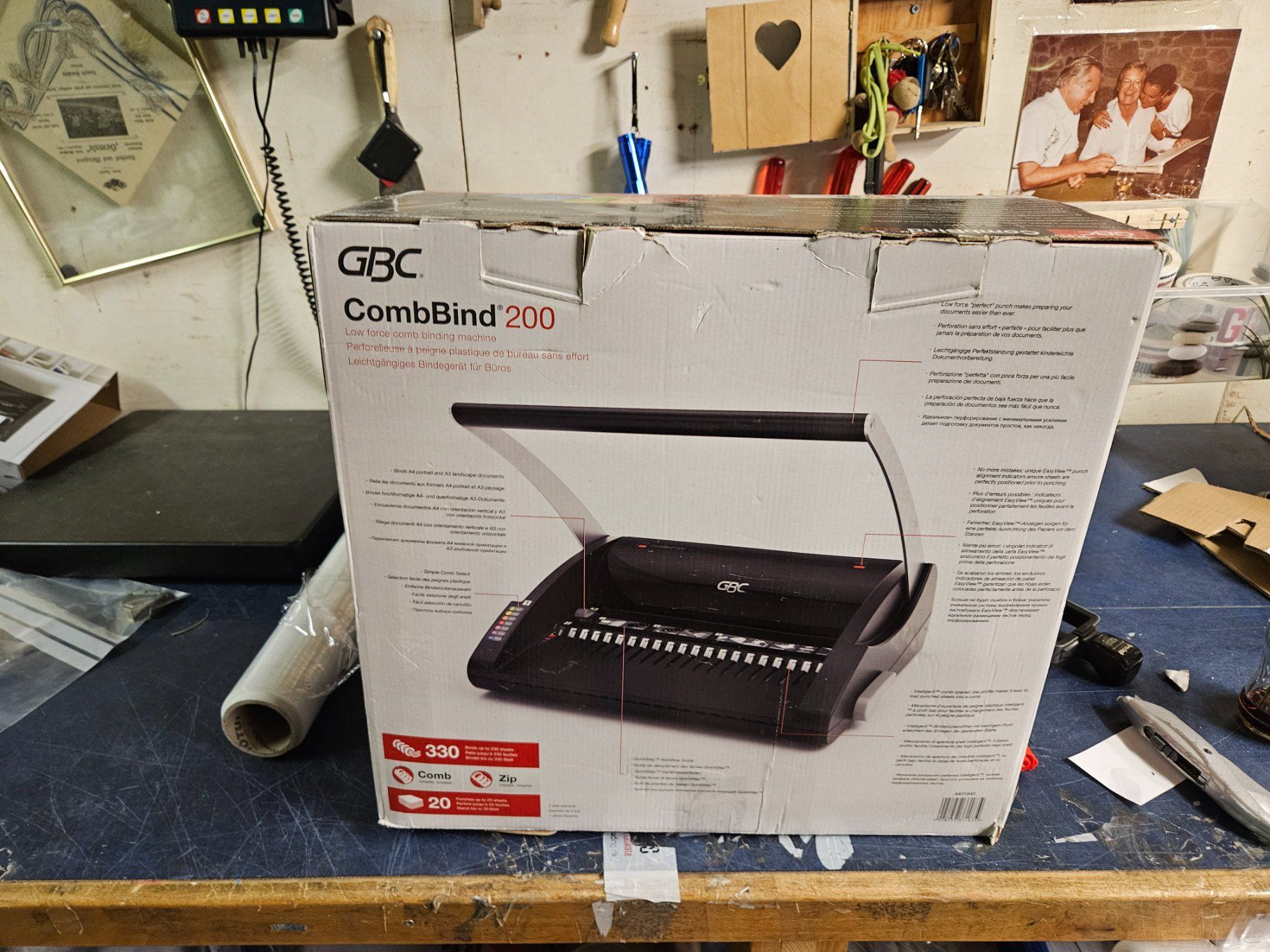 Bindegeräte: GBC C200 Plastikbindegerät (S3) – Gebraucht aus Rorschach von TimelessTrading 4