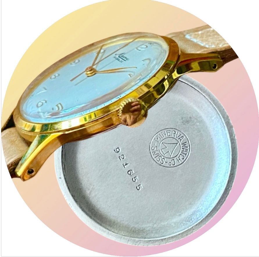 Minerva Uhren: Minerva Swiss Vintage Uhr – Gebraucht aus lyss von Uhrenparadies 3