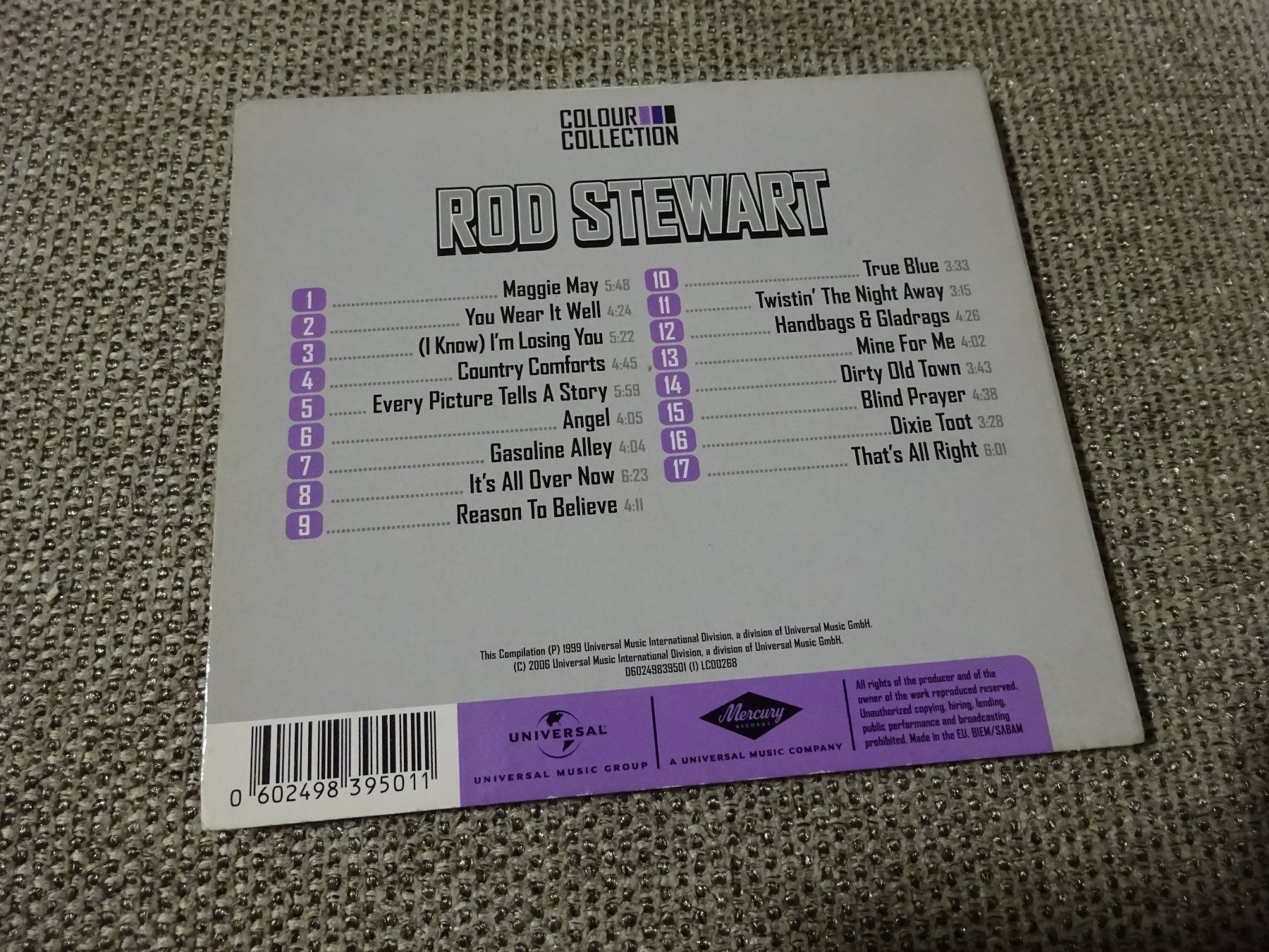 CDs: Rod Stewart/Colour Collection – Neu (gemäss Beschreibung) aus Rothrist von Mistery1 1